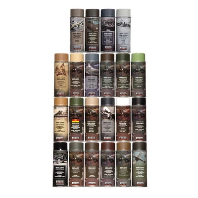 Bombe de peinture militaire Fosco 400 ml - Photo 1/4