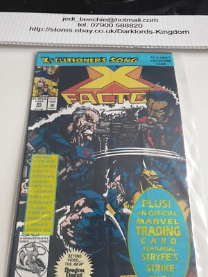 X-FACTOR Ausgabe #85 1990 Marvel Comic 1. Serie (Original Xmen Reunited) Sehr guter Zustand/NM