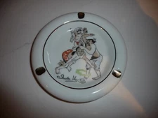 VINTAGE TRADER VIC'S RESTAURANT & TIKI BAR CERAMIC AHSTRAY - FREE SHIPPING