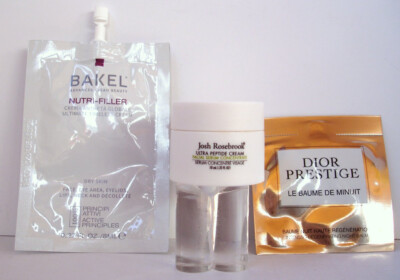 Josh Rosebrook PEPTIDE CREAM + Dior Prestige LE de MINUIT + Bakel NUTRI-FILLER
