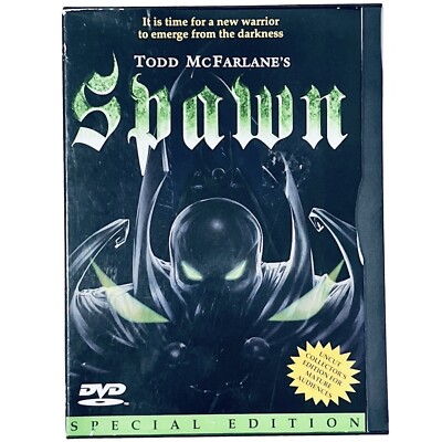 Spawn DVD Todd McFarlane's 1997 RARE SPECIAL EDITION 2 Pack Promo Uncut Mature