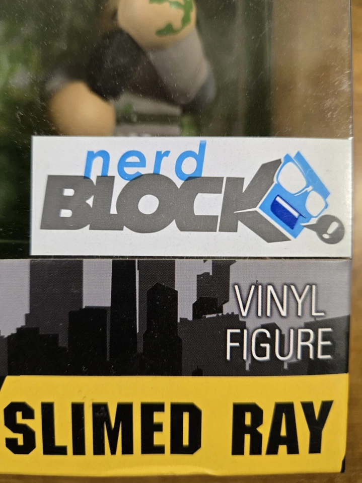 Figura Vinilo Cazafantasmas "SLIMED RAY" Vinimates, 2016 Exclusivo Nerd Block, Nuevo Foto 3 de 4