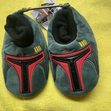 Star Wars, Disney Mandalorian Kids Slippers Size M 7 8 New With Tags A/23