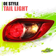 Factory Style Tail Light Stop Lamp for Mazda CX-5 13-16 Red/Clear Lens Right RH