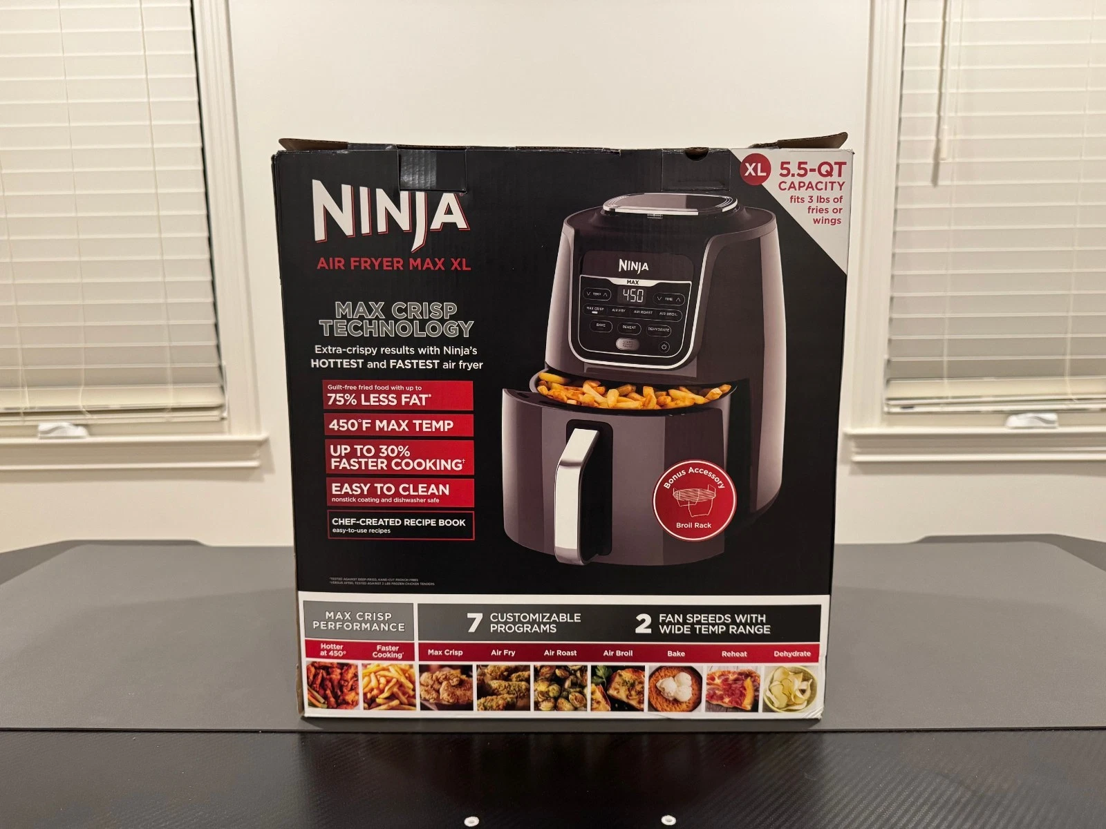 [BRAND NEW] Ninja Max XL 5.5qt 1750W 120V Air Fryer (AF161)
Opens in a new window or tab