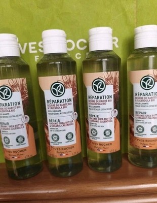 Yves Rocher 4er Set Duschöle Reparatur mit Sheabutter und Ringelblume 