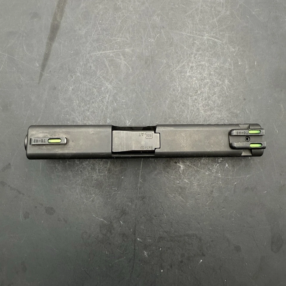 Glock 43 Fabricante Original Negro Diapositiva Completa con Miras Tru Glo Ajuste Modelo 43X o 48 Foto 3 de 4