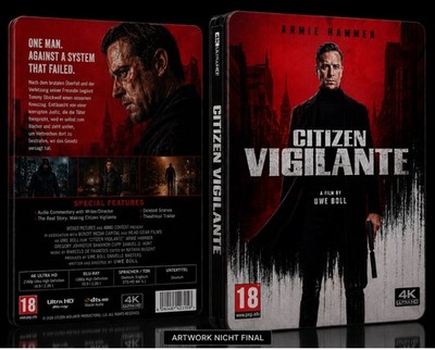 VVK - Citizen Vigilante 100% UNCUT AT 4K UHD Steelbook Österreich VÖ 15.10.2026