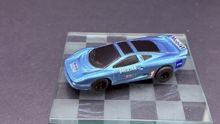 AFX Tomy Tyco JAGUARS CUSTOM HO 1/64 SLOT CAR SUPER G CHASIS