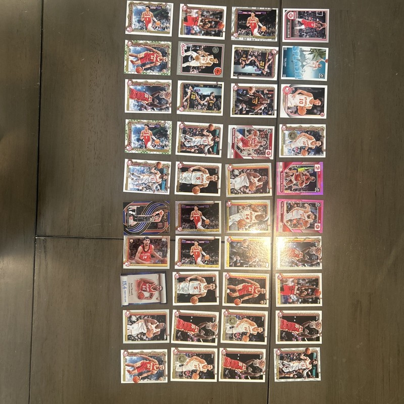 Atlanta Hawks Lot Of 40 Cards
