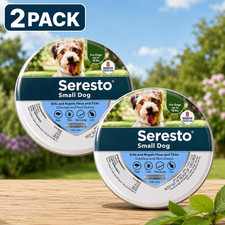 2PACK Adjustable Dog Collar Soft Durable Comfortable Pet Collar for Small Dogs