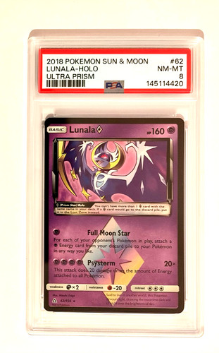 Lunala ◇ graded PSA 8 for sale on eBay