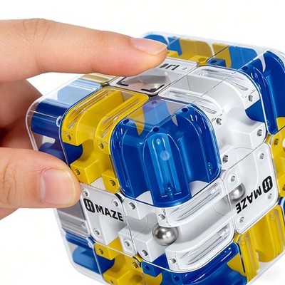 Engaging 3D Ball Maze Puzzle Cube Rolling Design for Fingertip Play & Brain Use