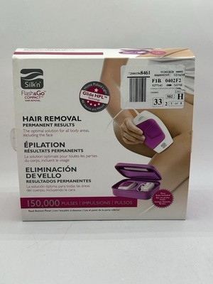 Silk'n Flash & Go Compact Permanent Hair Removal Device Glide HPL Technology