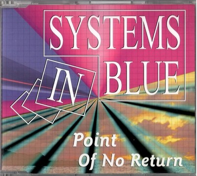 MCD  SYSTEMS IN BLUE  POINT OF NO RETURN  3 TRACK MAXI CD