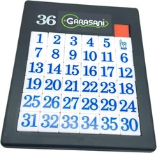 Number Slide Puzzle Brain Teaser IQ Game (35 Number)