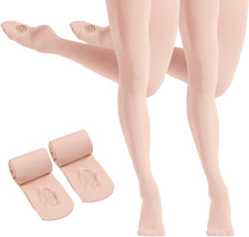 Ballet Tights for Girls - Ultra Soft Dance Tights Convertible Tight