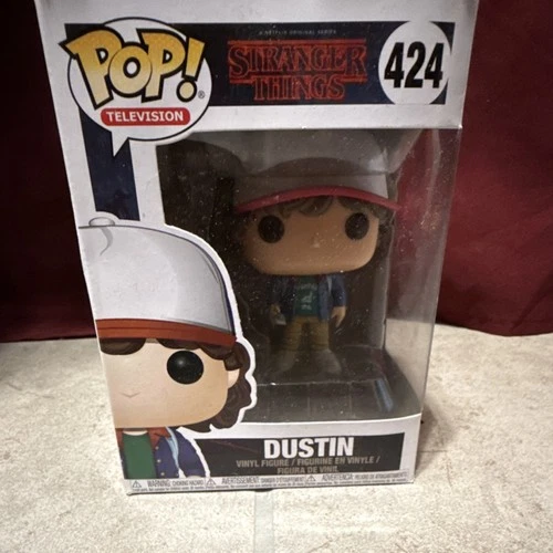 Funko Pop! Stranger Things Dustin #424 Vinyl Figure Television Collection