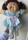 1985 Cabbage Patch Kids World Traveler Holland Dutch Doll Brown Hair Blue eyes