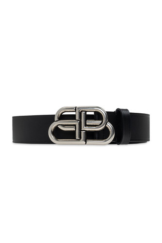BALENCIAGA Black Monogram Belt New & Authentic