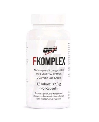 GFF GetFit F-Komplex 90 Kapseln   Gewichtsreduzierung   Kraft   Fitness   Power