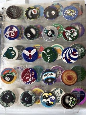 HUGE 1990s POG Collection 400+ Caps Holographic Disney  Poison 90's Collection