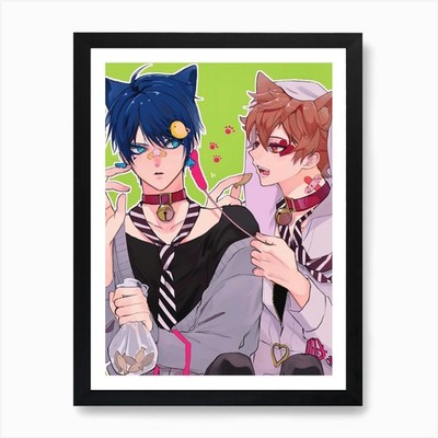 Katzenliebhaber Kunstdruck gerahmt Wandbild Poster Leinwanddruck Bild