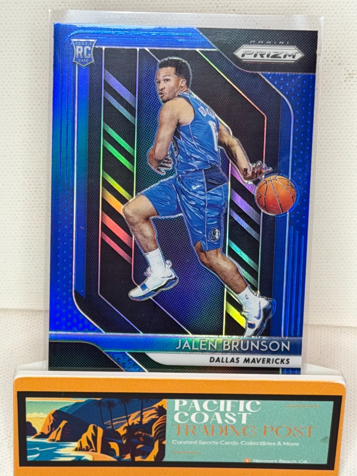 2018-19 Prizm Basketball - JALEN BRUNSON #250 - Blue Rookie - 31/199
