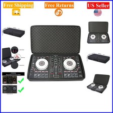 Pioneer DDJ-FLX4 2-Deck Travel Hard Case with Shoulder Strap, Black