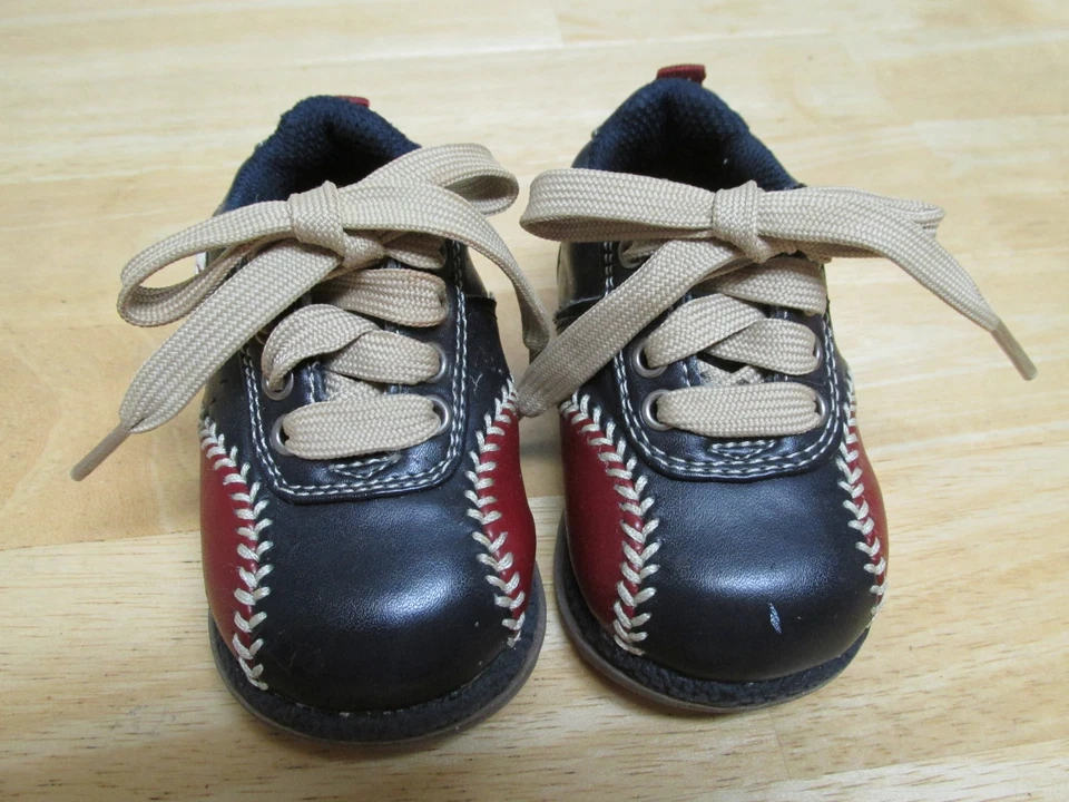 Zapatos con cordones Circo para bebés niños talla 2 costuras de béisbol acento de béisbol Foto 3 de 4