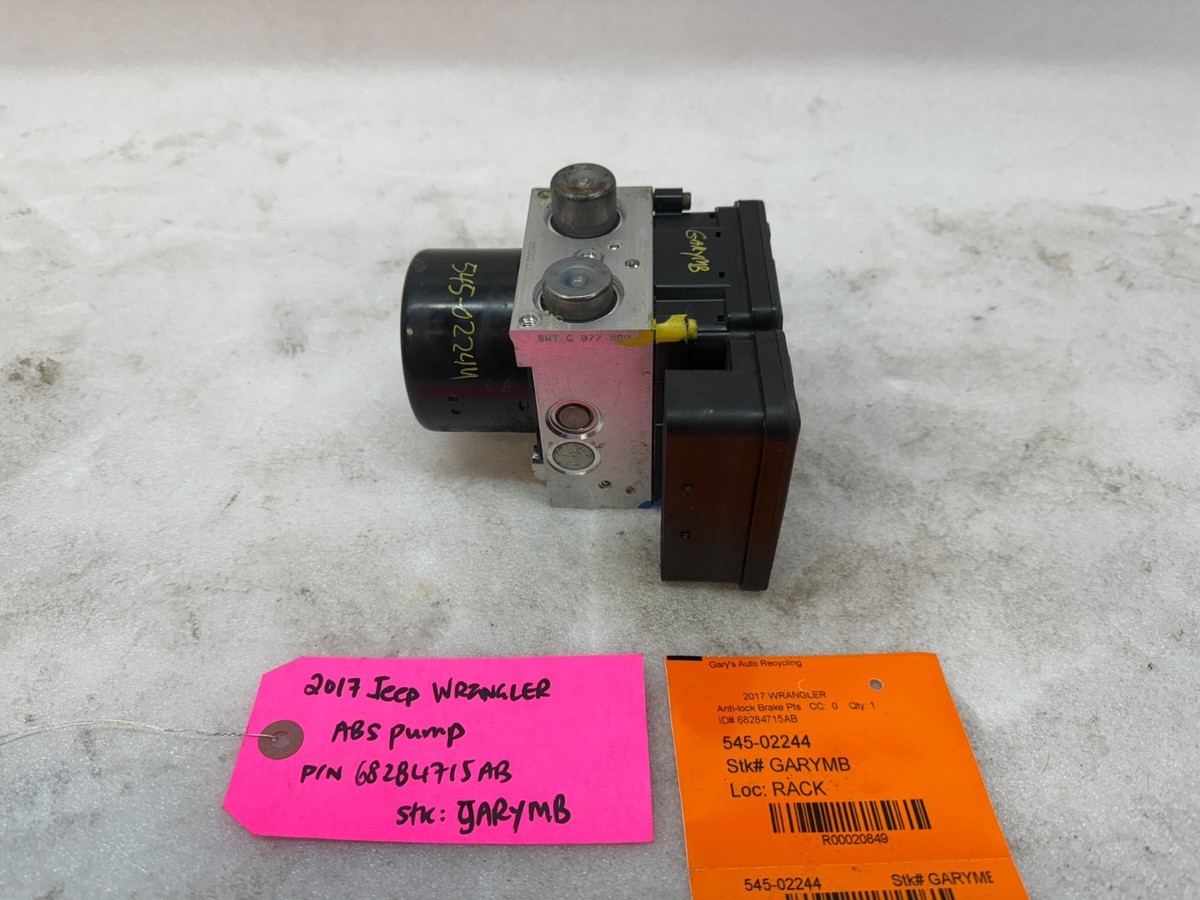16 JEEP WRANGLER JK JKU OEM ABS ANTI LOCK BRAKE PUMP MODULE