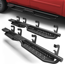 Suburban Running Boards Two Raised Side Step Compatible for Chevy Suburban 2006-