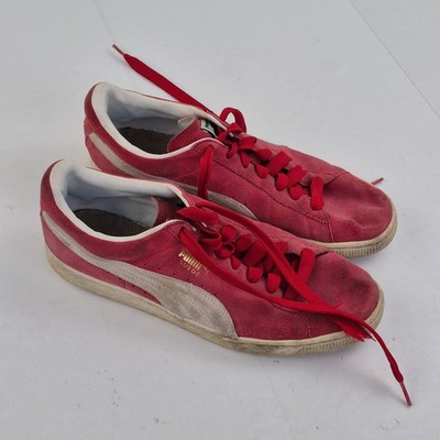 Puma Suede Classic Trainers 9 Rot Herren Schnürschuhe Schuhe