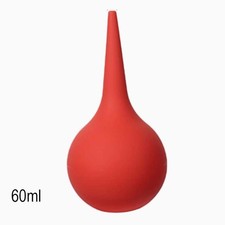 5 Pieces 60ml Rubber Syringe Bulb Suction Ear Chemistry Laboratory Plasticware