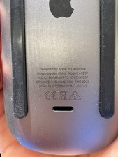 Apple Magic Mouse v2 Black A1657 With Lightning Cable