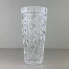 Vintage Waterford Crystal "Killeen" Vase Irish Hand Cut 8” EUC Discontinued
