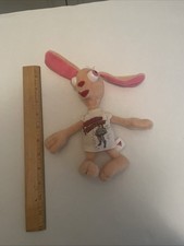 Ren H ek Plush Vintage Small Dakin Toast Man Shirt 1992 Nickelodeon Stimpy