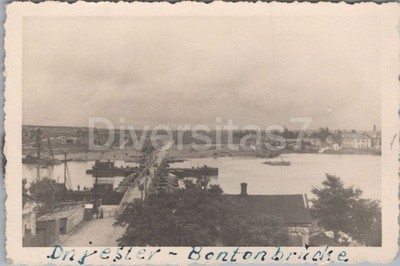 Foto, Wk2, Dnjester Pontonbrücke 1941 D/56