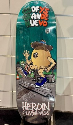 Heroin Le Goofs Grande Huevo 10.75'' Skateboard Deck