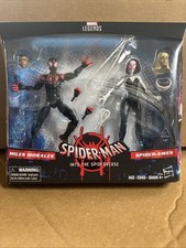 Marvel Legends Spider-Man Miles Morales and Spider-Gwen Action Figure