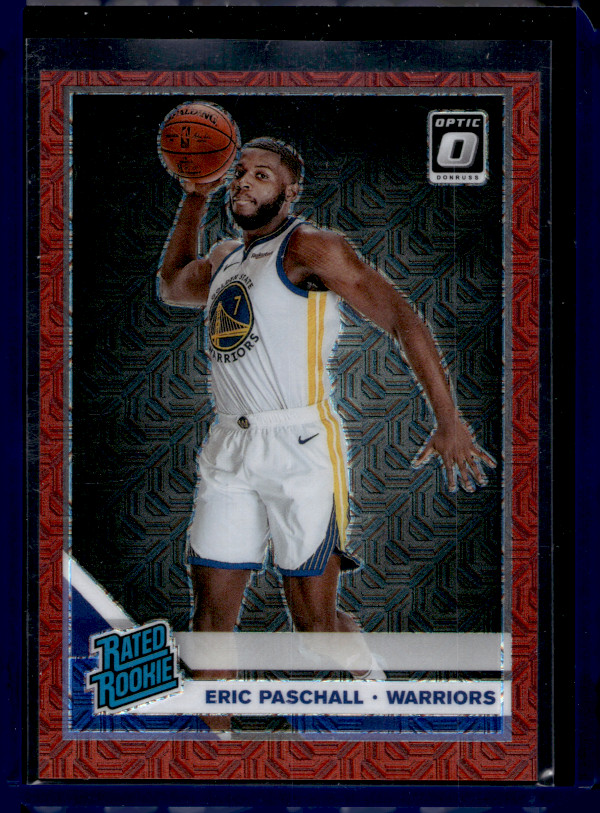 2019-20 Panini Donruss Optic - Eric Paschall - Rated Rookie - Red Mojo - /88