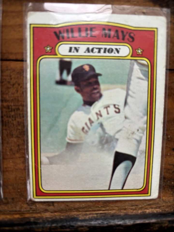 Lote de 50 beisebol 1972 Topps Willie Mays, Fisk RC McCovey - Imagem 4 de 4