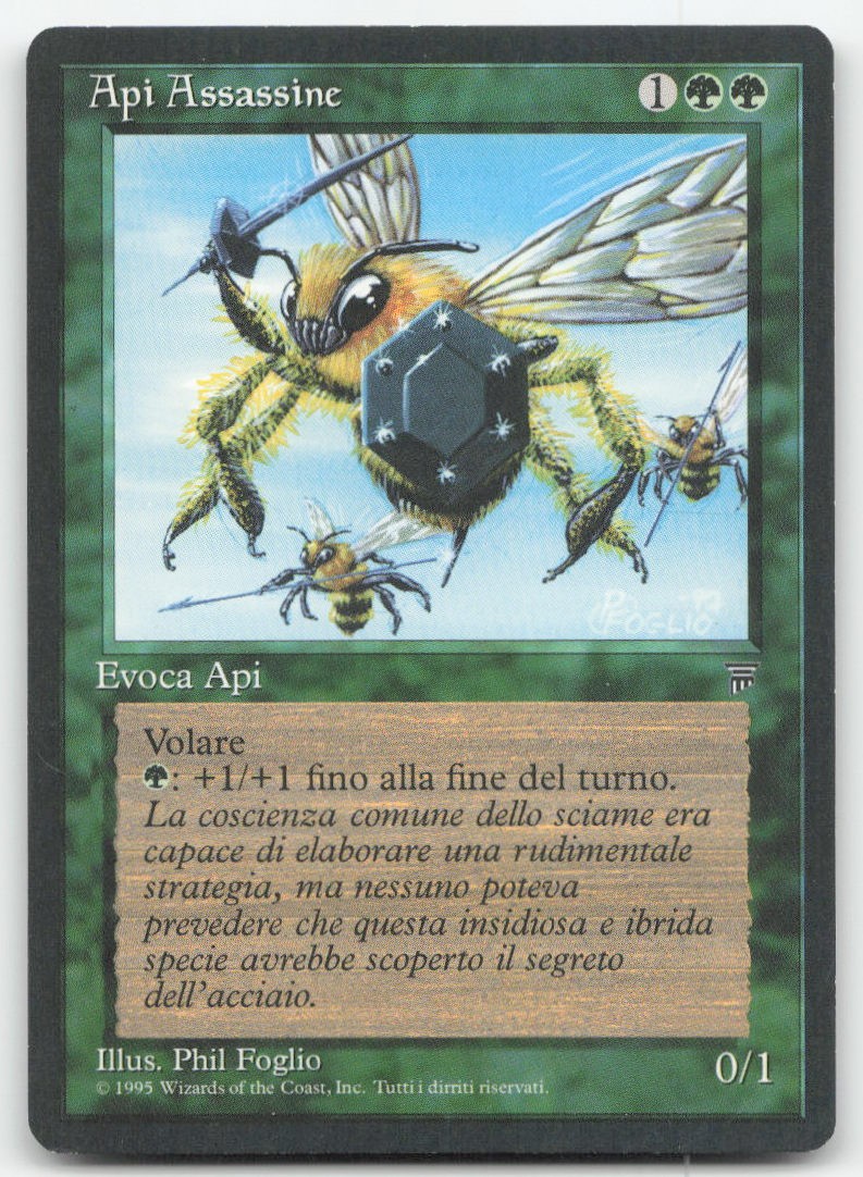 KILLER BEES R MAGIC: THE GATHERING NEAR MINT (FRENCH)