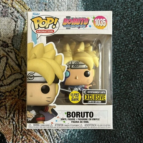 Funko Pop! Boruto #1035 Entertainment Earth Exclusive Glows Naruto Anime Vinyl