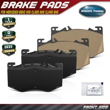 4pcs Front Ceramic Brake Pads for Mercedes-Benz W118 CLA35 AMG CLA45 AMG W247