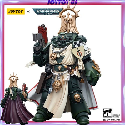 #ad JOYTOY Warhammer 40K Dark Angels Master with Power Fist 1 18 Action Figures Toys $48.06