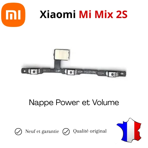 Nappe des Boutons Power et Volume, Pour Xiaomi Mi Mix 2S, Neuf - Photo 1/1