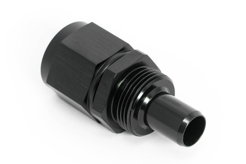 PTFE Alu Fitting Dash 4 / -4 AN / JIC 4 Anschluss gerade Schwarz eloxiert - Picture 3 of 8