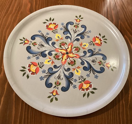 Skandinavisk Hemslojd 14 Inch Round Tray Made Of Birch Veneer By Anna Linderholm - 第 1/5 張圖片