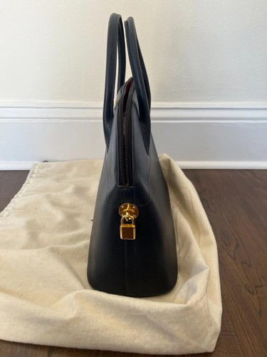 Navy Blue Desmo Handbag New Without Tags - Picture 3 of 8